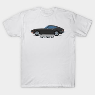 240z Fairlady classic side black T-Shirt